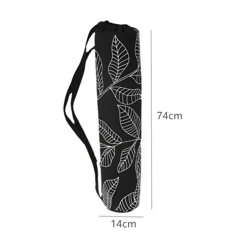 YOGA MAT BAG With Eco Recyclable Nontoxic Yoga Mat Black Etsy