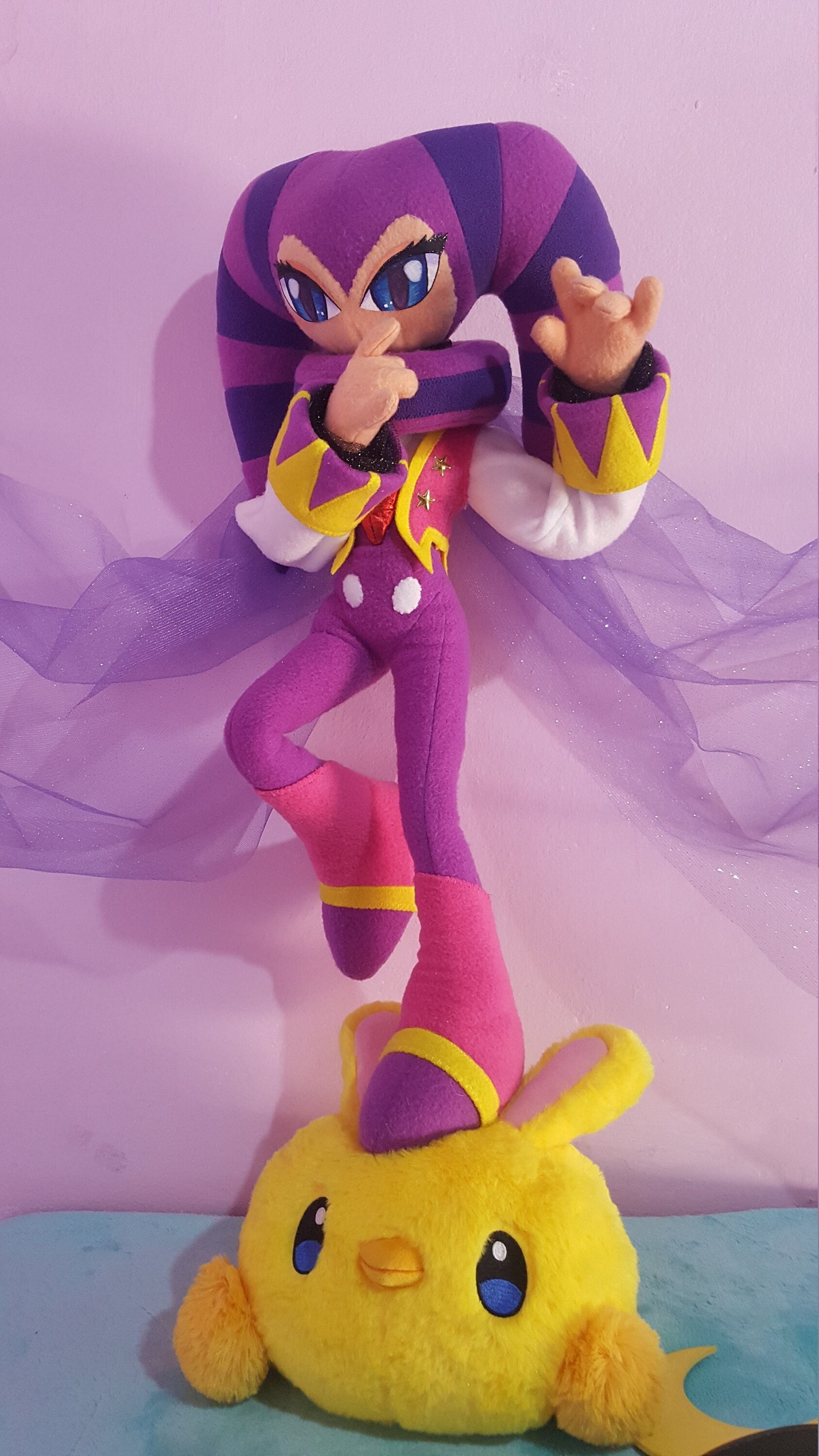 セガ リアラ ぬいぐるみ ナイツ NiGHTS into dreams... セガ リアラ ナイツ ぬいぐるみ NiGHTS into dreams 23.6インチの