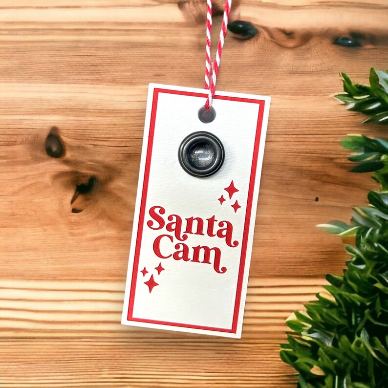 Santa Cam, Santa Camera, Elf Camera, Christmas Ornament, Christmas Decorations image 1