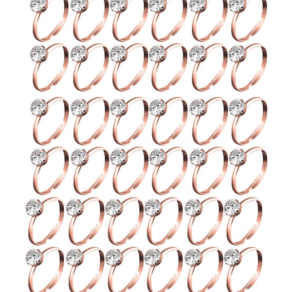 Bridal Shower Games - Put a Ring on it Bridal Shower Game Fake Rings (36 Count RINGS ONLY), Bridal Shower Decor, Bridal Shower Decorations