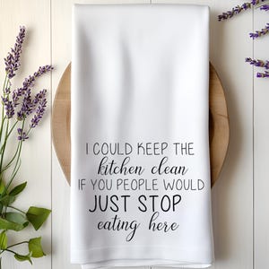 Zabawna ściereczka kuchenna: prezent dla sarkastycznej mamy, wystrój domu w stylu rustykalnym