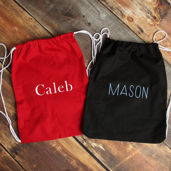 Personalized Drawstring Backpack for Kids, Children's PE Bag, Children's Backpack, Boy's Toy Bag, Kid's Beach Bag, Boy's Drawstring Bag