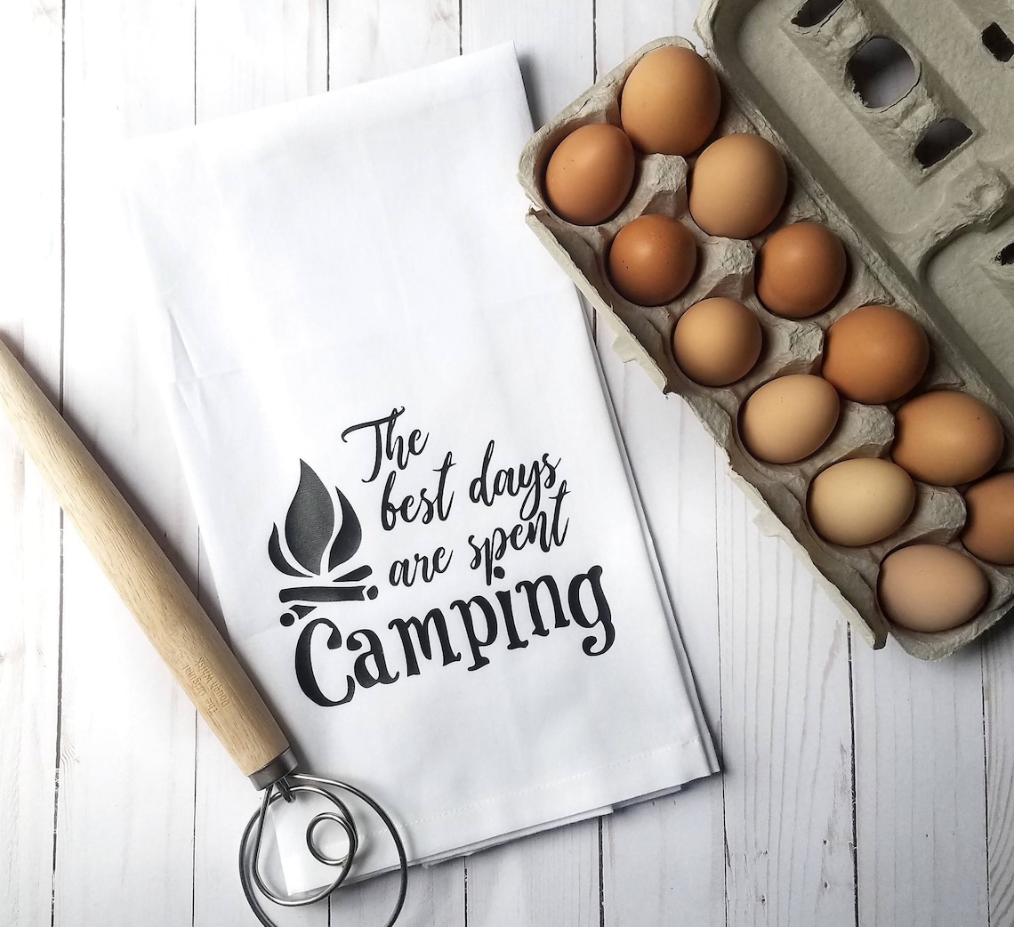 Camping Tea Towel Camping Kitchen Towel RV Tea Towel RV Etsy