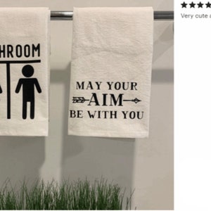 Funny Bathroom Hand Towelsnull