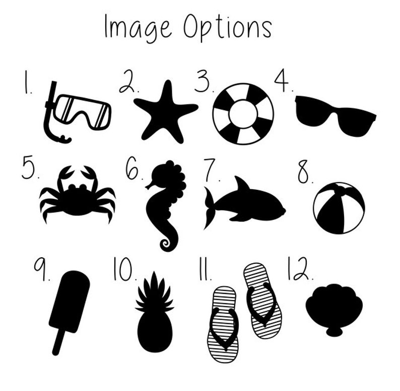 Beach Bag On Sand Lineart Embroidery Beach Bag On Sand Lineart Embroidery