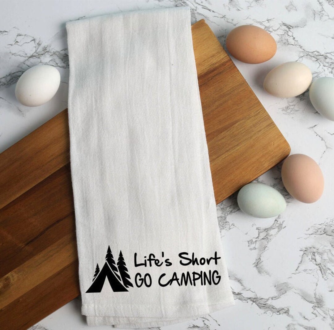 RV Camper Kitchen Towel 27 X 27 SQUARE Etsy