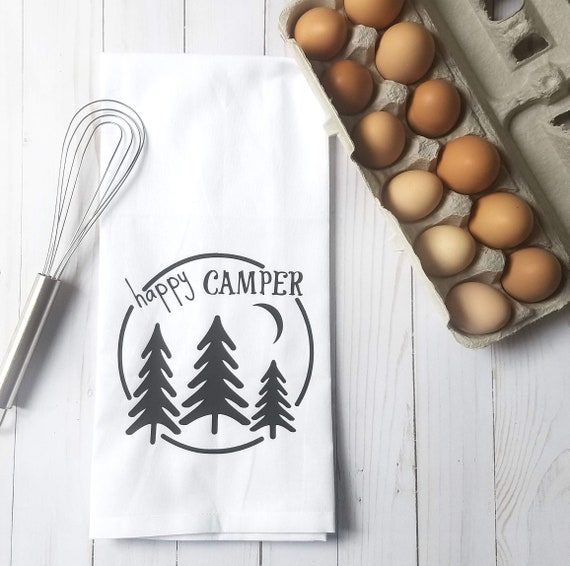 Camper Kitchen Towel, Camping Gift, Camp Kitchen, RV Decor, Camper Home  Decor Towels, Camping Decor 