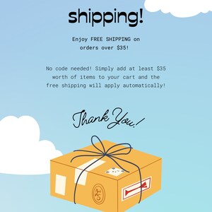 an advertisement for a free shipping box