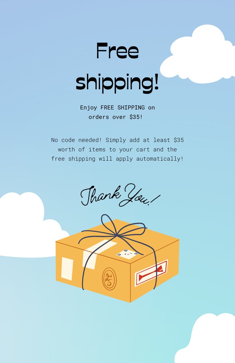 an advertisement for a free shipping box