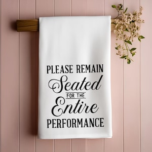 Funny Guest Bathroom Hand Towel, Funny Hand Towel, Guest Bathroom, Housewarming Gift, Funny Bathroom, Bathroom Decor, Farmhouse Bathroom