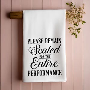 Funny Guest Bathroom Hand Towel, Funny Hand Towel, Guest Bathroom, Housewarming Gift, Funny Bathroom, Bathroom Decor, Farmhouse Bathroom