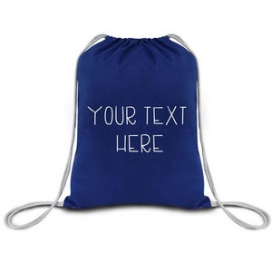 Créez votre propre sac à dos avec cordon de serrage ou fourre-tout en coton, sac personnalisé, sac à dos personnalisé, sac personnalisé, sac à dos avec cordon de serrage personnalisé