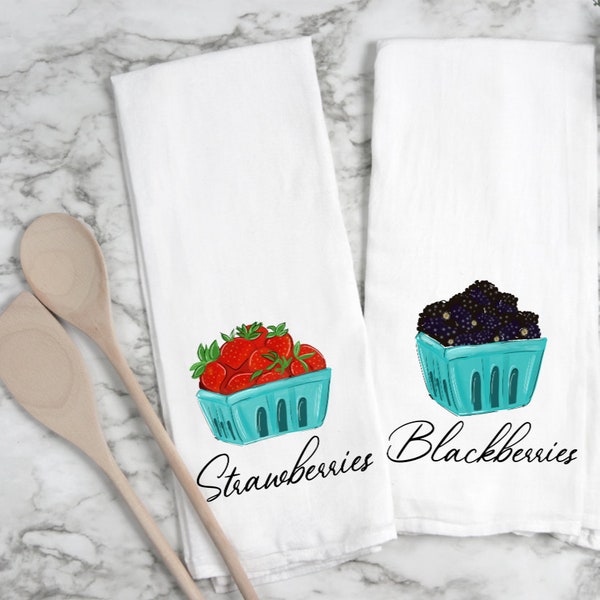 Strawberry Towel Etsy