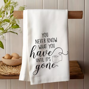 Bathroom Towel, Funny Hand Towel, Bathroom Hand Towel, Guest Towel, Guest Bathroom, Housewarming Gift, Funny Bathroom, Bathroom Decor