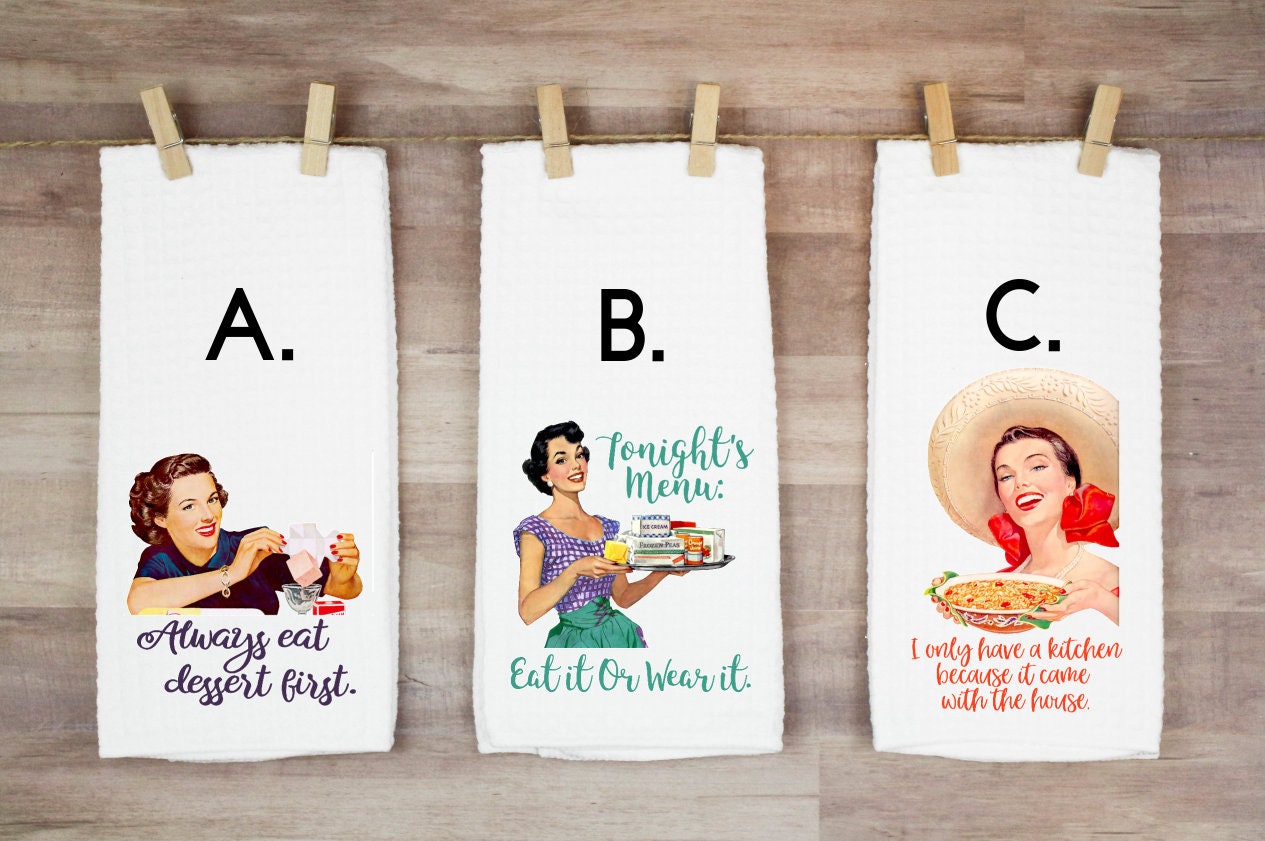 It's A Good Day To Be Happy Kitchen Towel Set
