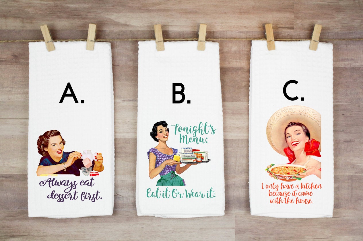 Funny Kitchen Tea Towel - Spouse-ly