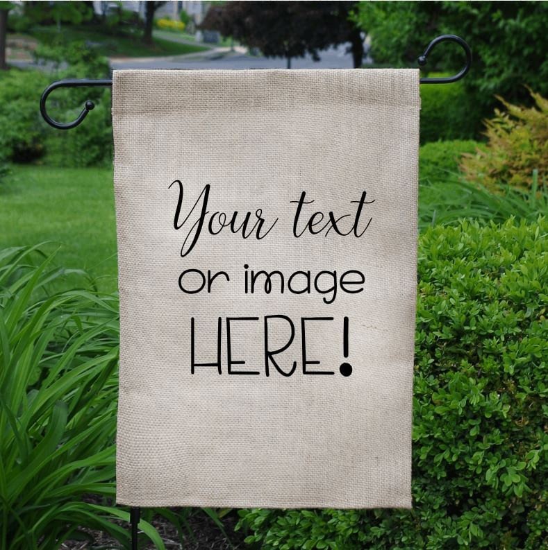 Create Your Own Custom Garden Flag Design Your Own Yard Flag Etsy
