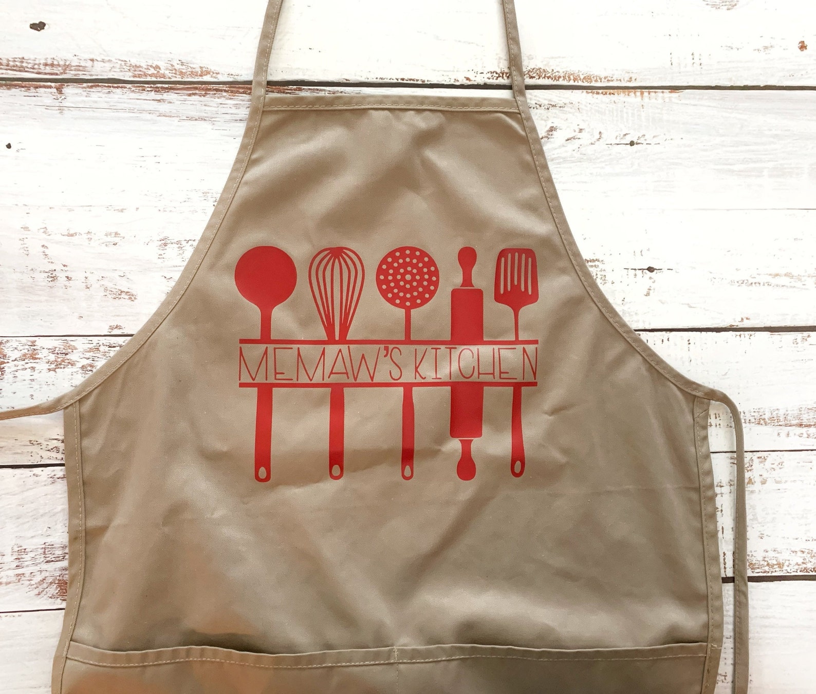Personalized Apron With Name for Grandmother Aprons Etsy