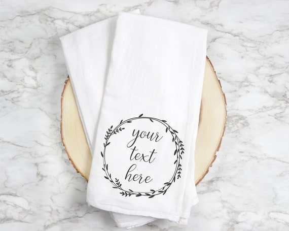 Personalized Dish Towel, Hand Towels