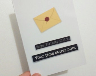 Tarjeta de cumpleaños y ocasión especial personalizable estilo Taskmaster