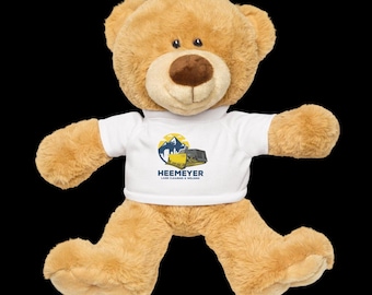 Heemeyer Land Clearing and Welding Teddy bear with a shirt