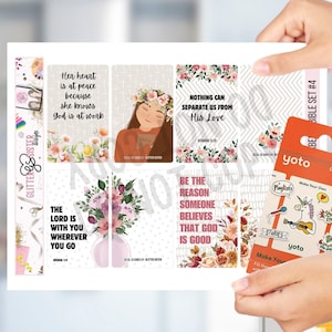 Druckbare PDF Yoto Kartenetiketten - Bibel Set #4