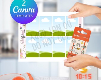 CANVA Yoto Card Template