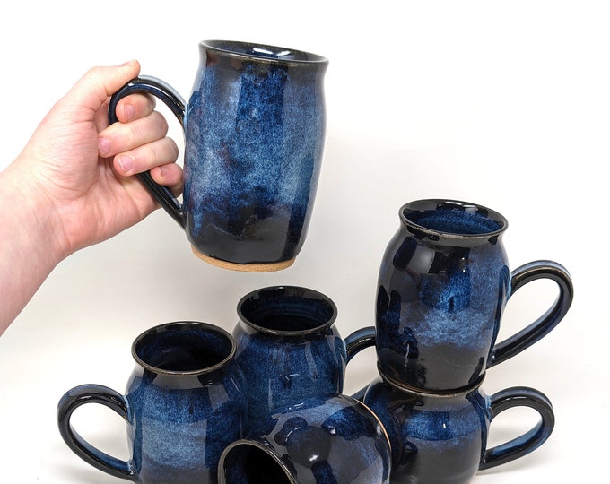 Blue Galaxy Ceramic Mug