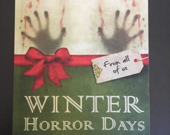Winter Horror Days (signed)