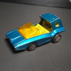 Streichholzschachtel Superfast Nr. 37d Soopa Coopa - Spielzeugauto Diecast, Blau [g3]