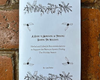 Holiday Survival Guide Zine: Herbal & Lifestyle Tips