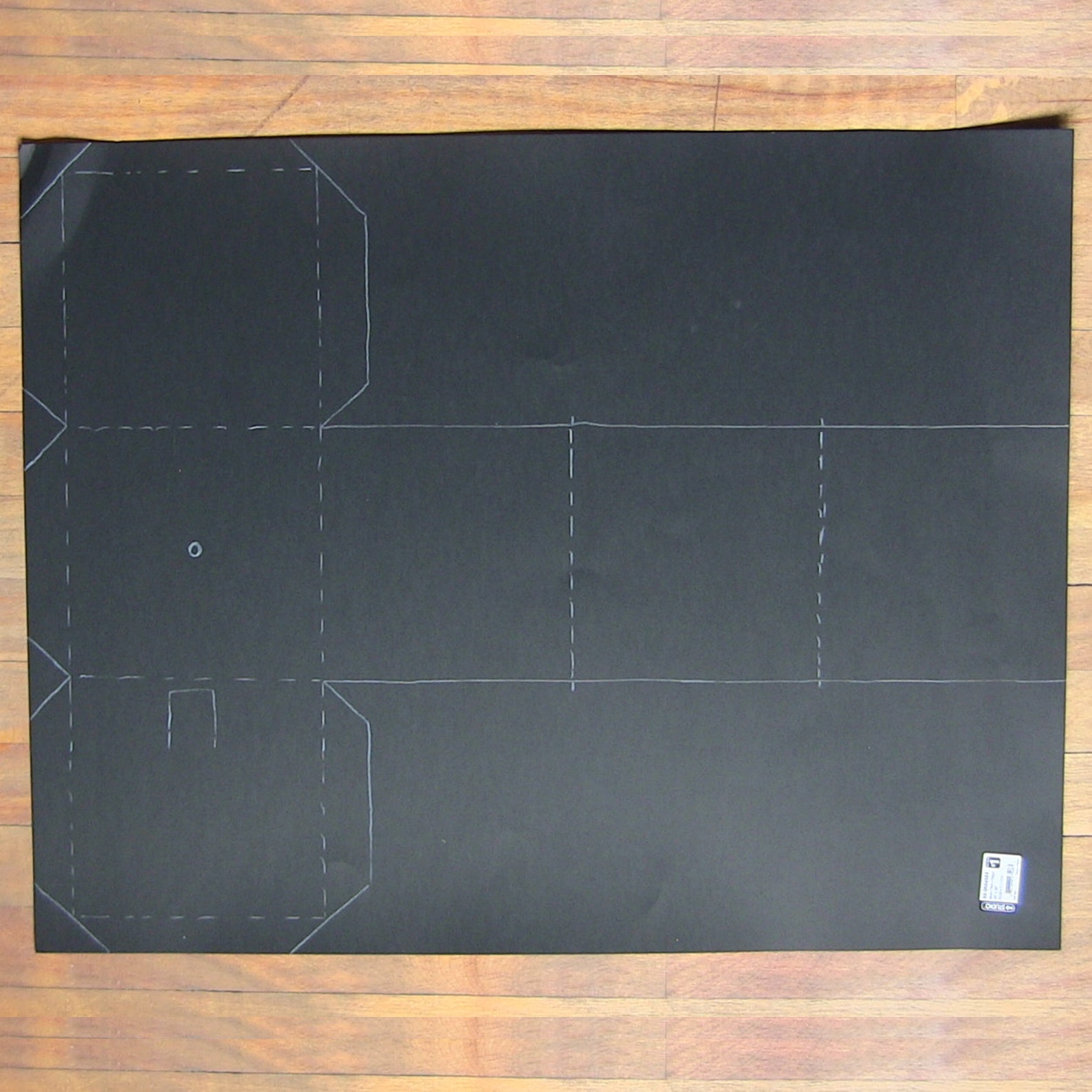 Pinhole Camera Template for Making One From Poster Board | Etsy Canada