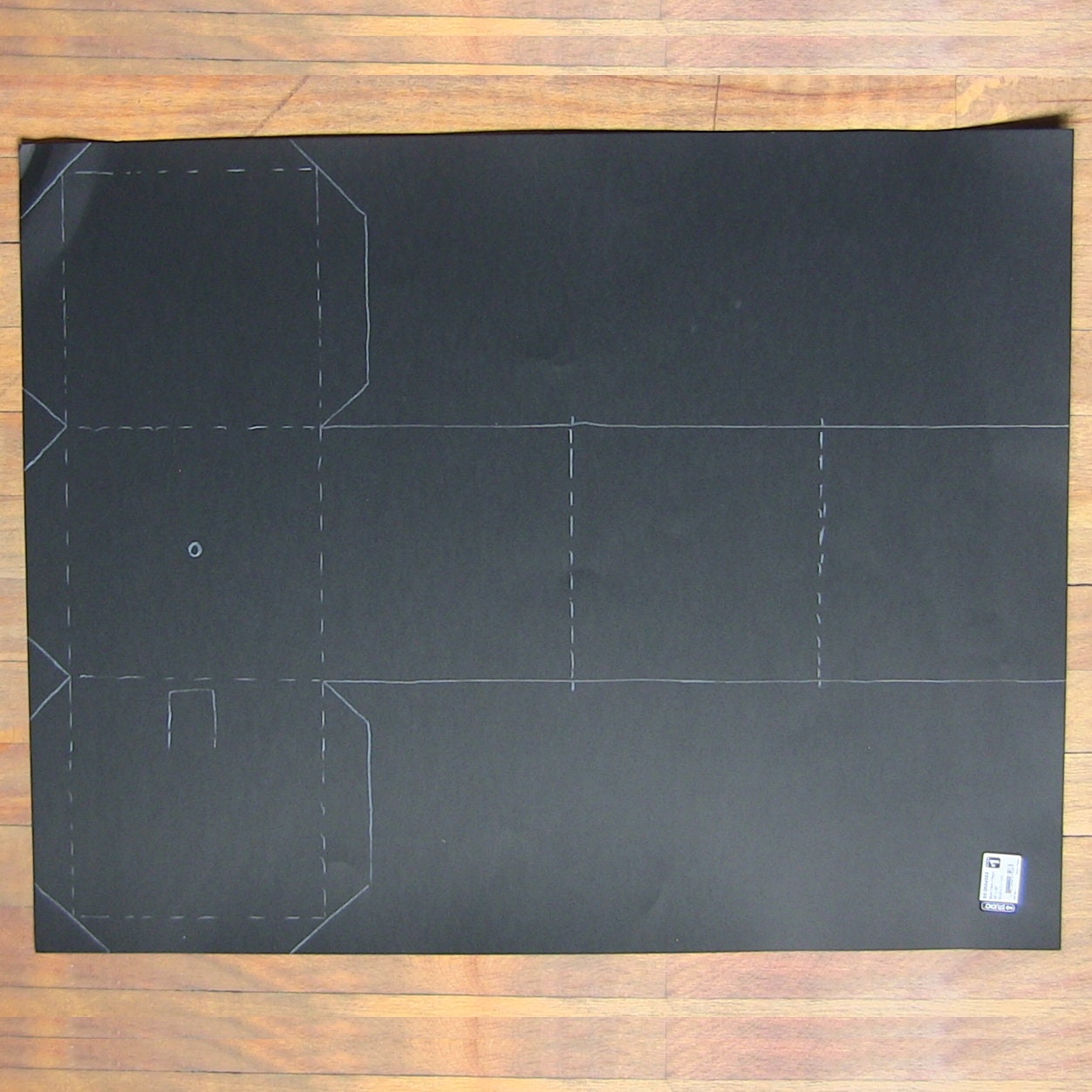 Pinhole Camera Template for Making One From Poster Board | Etsy Canada