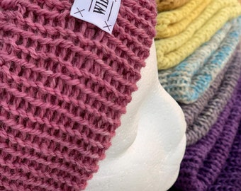 Knit Wool Hats: handmade & naturally dyed
