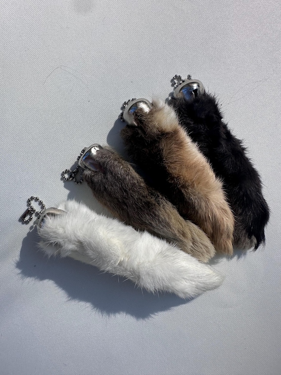 charm rabbits foot vintage fishing lures Lucky Rabbit's Foot: Genuine Good Luck Charm