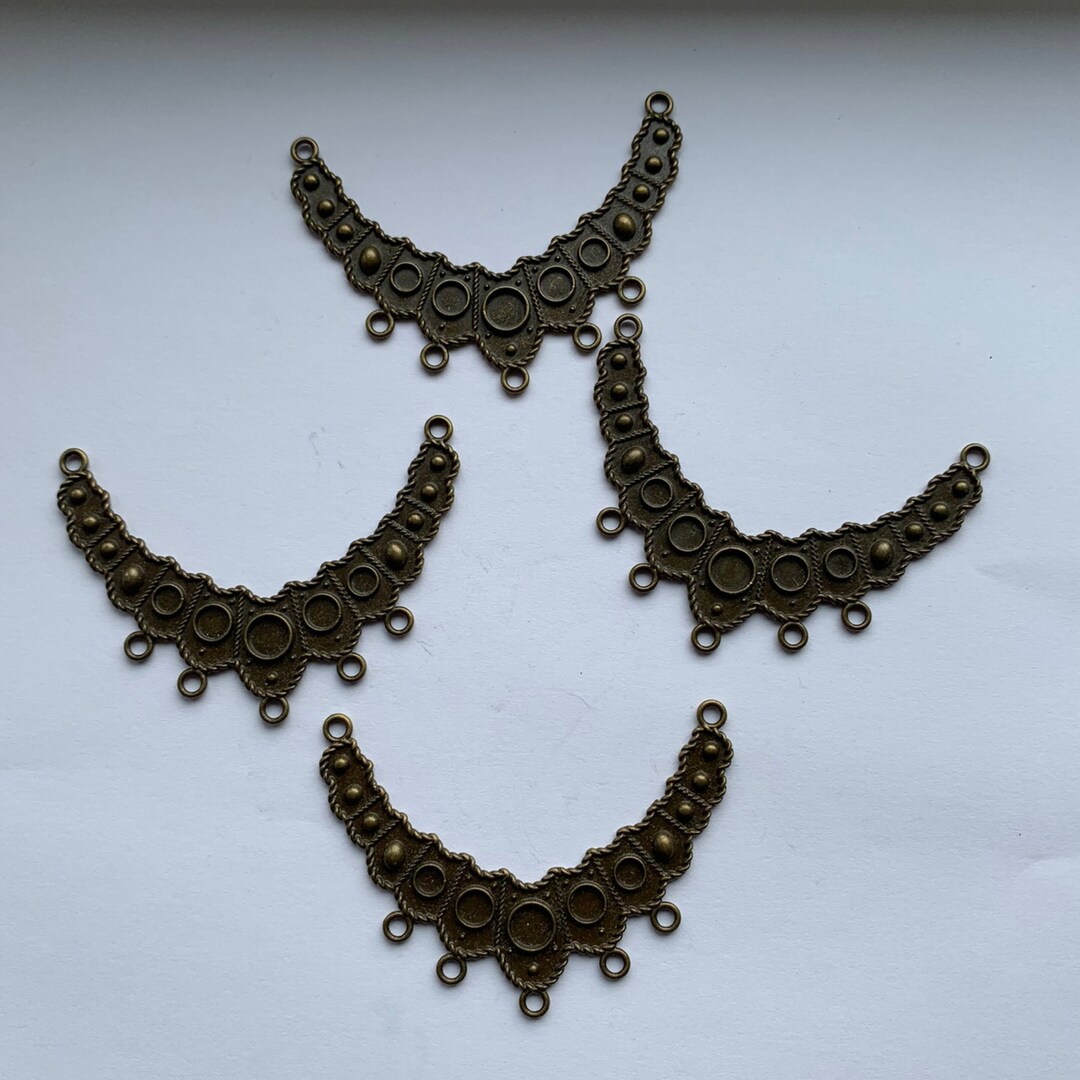 Bronze Jewellery Making Connectors Pendant Charms Bronze Etsy