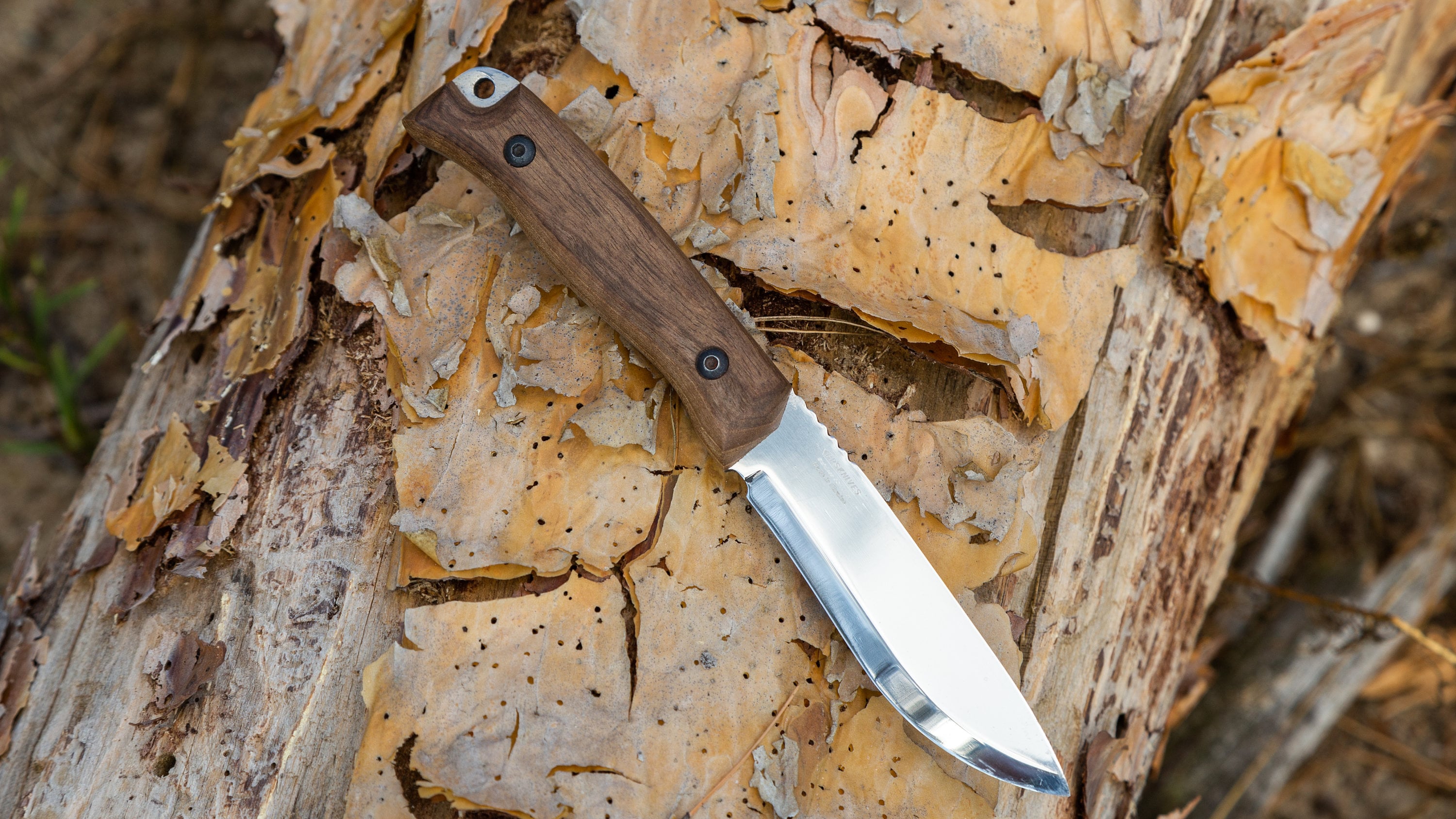  BeaverCraft Bushcraft Knife Full Tang with Leather
