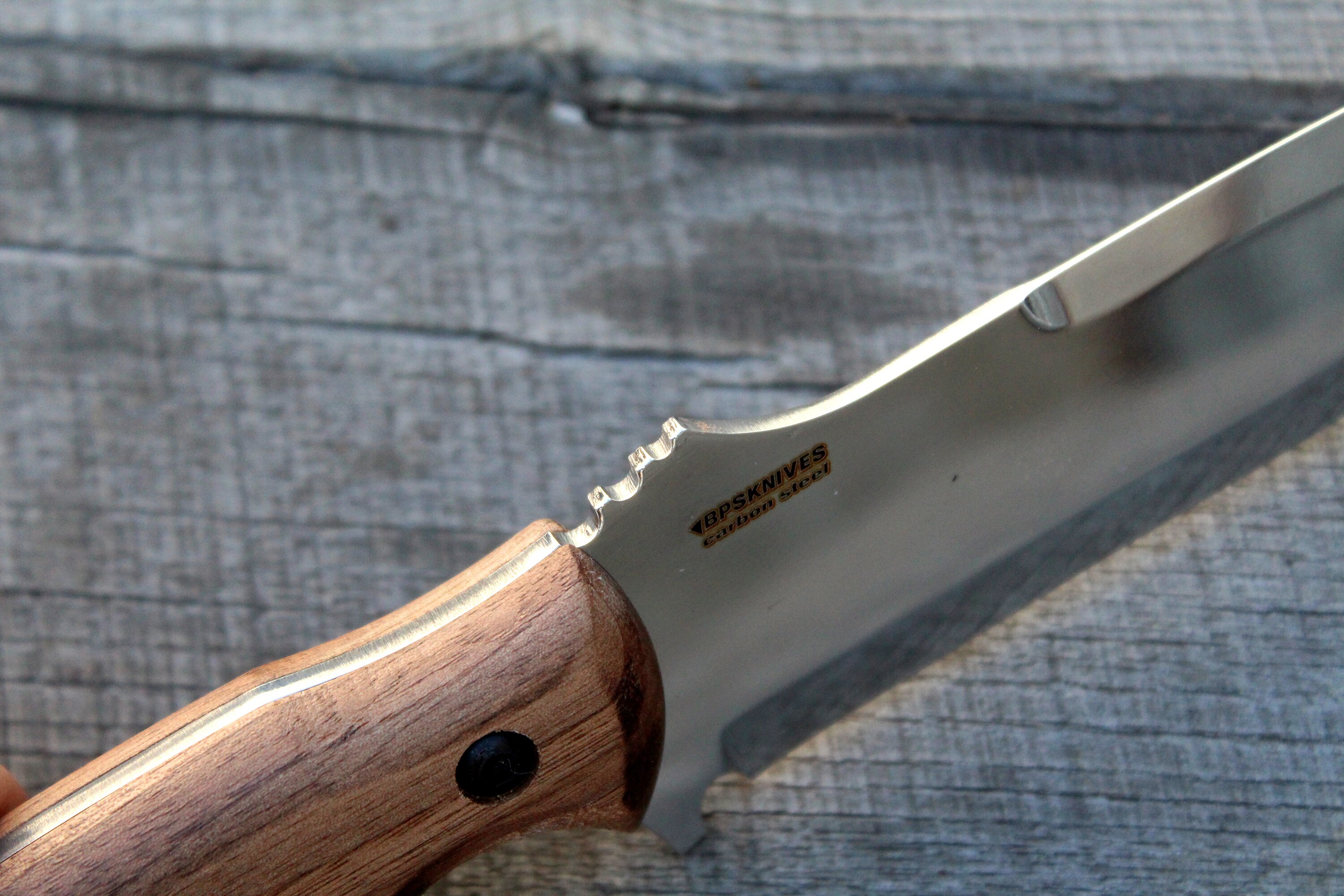 Bushcraft hunting knife BPS Knives full tang hunting knife Etsy