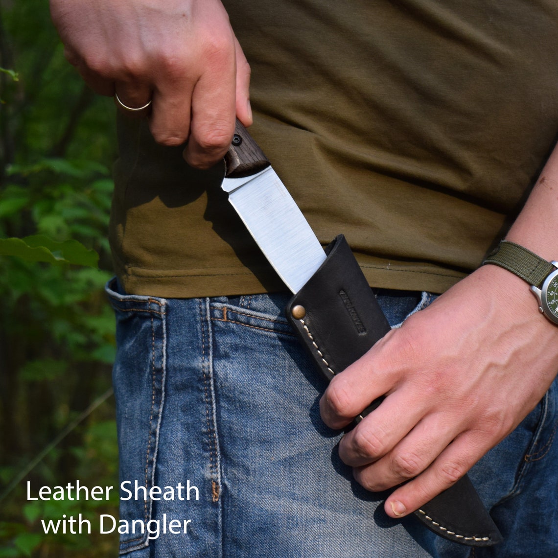 BPS Knives Savage Fixed blade Knife made of Carbon Steel Etsy