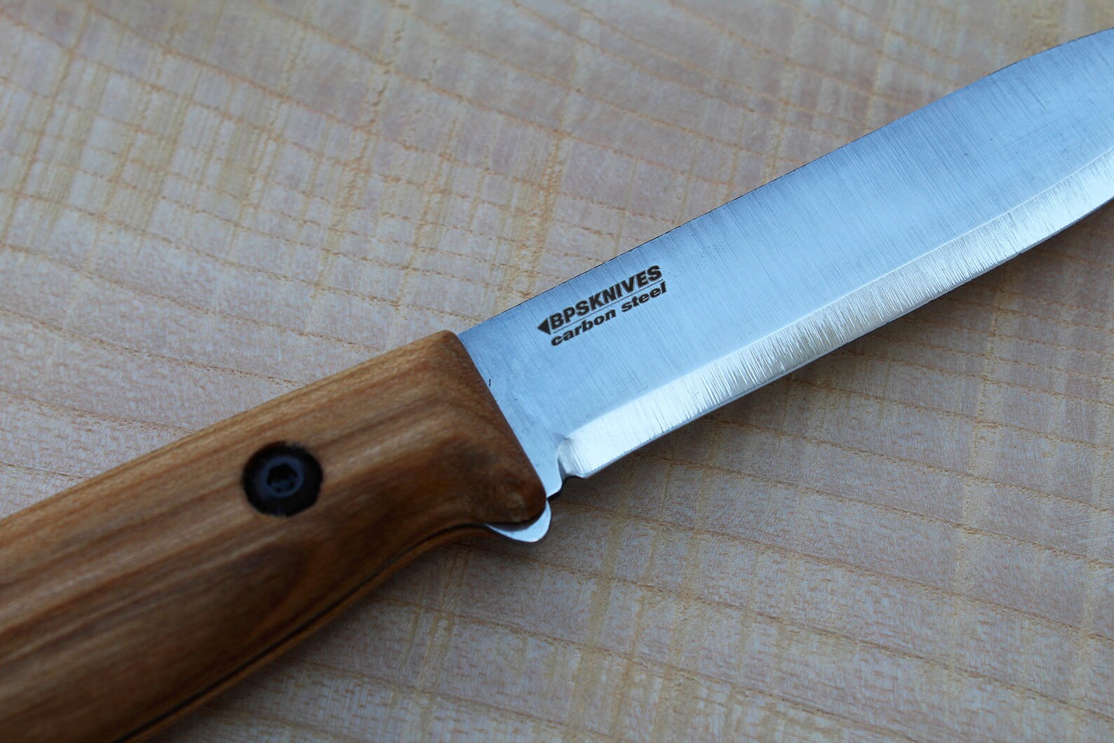 BPS Knives BS1FTS EDC Full Tang Knife with Leather Sheath Etsy