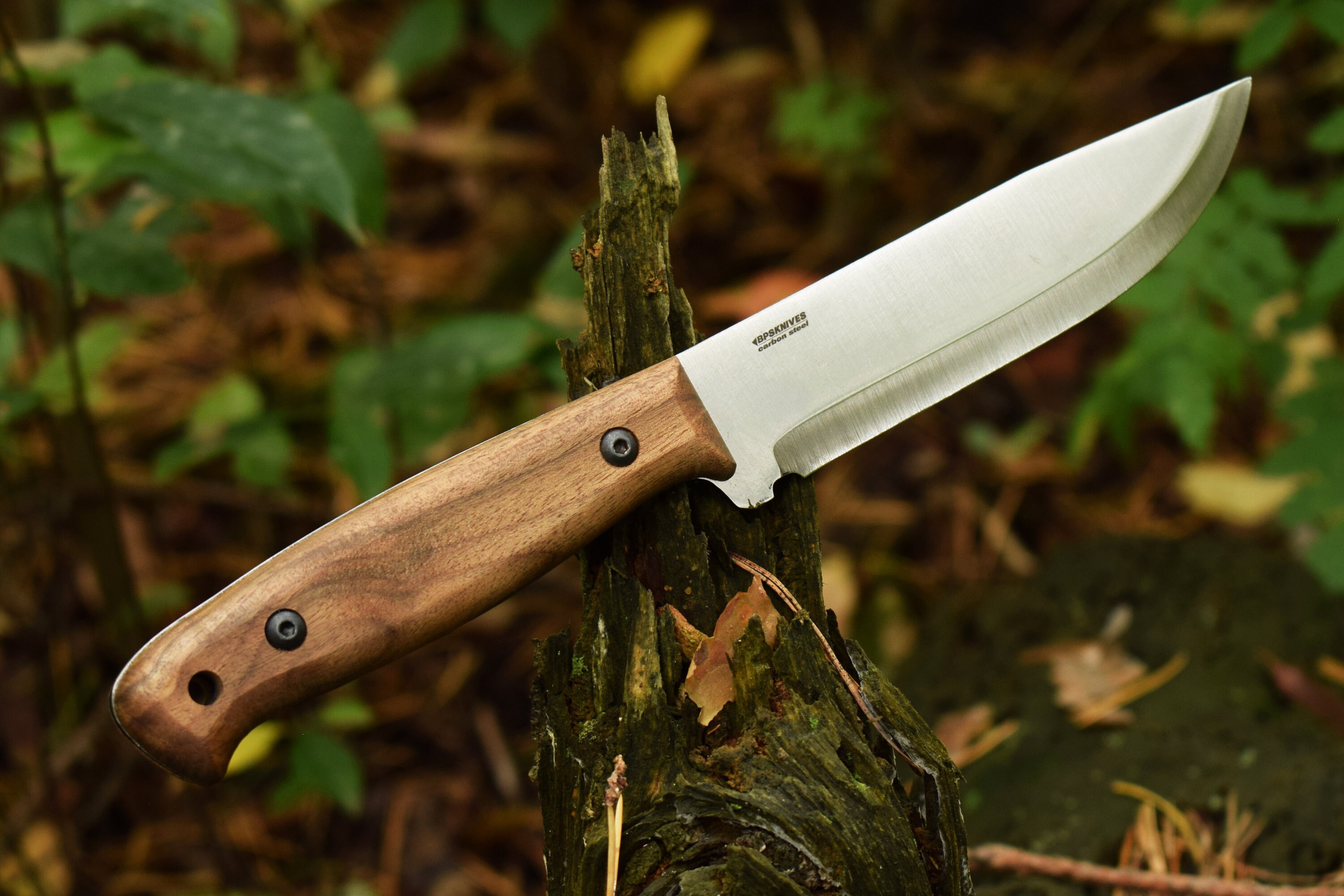BPS Knives Adventurer Hunting Full Tang Knife with Leather Etsy