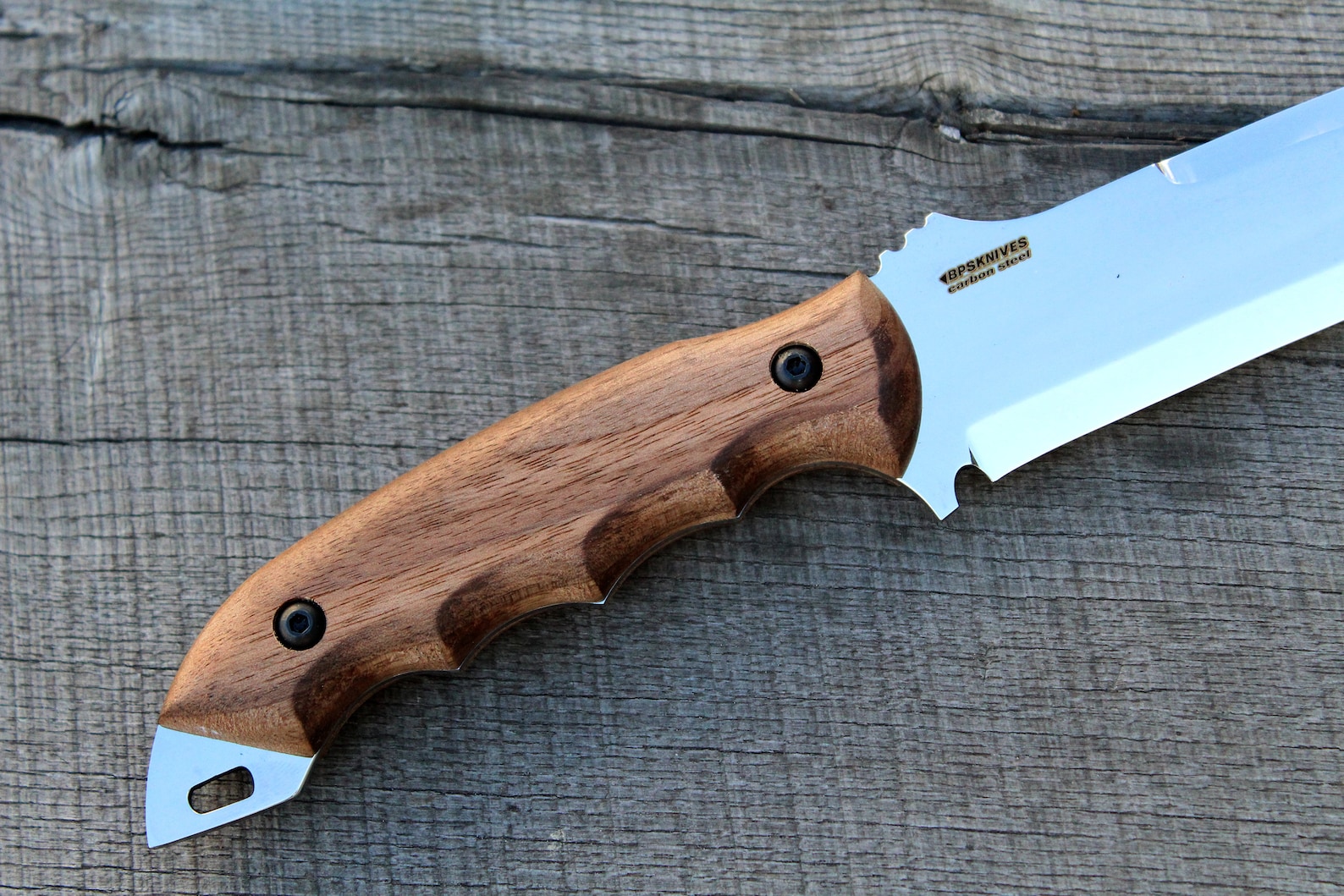 Bushcraft hunting knife BPS Knives full tang hunting knife Etsy