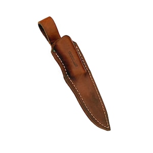 Leather knife sheath, knife case for Mora Companion, knife belt case, leather belt holster, fixed blade knife, leather man sheath image 1