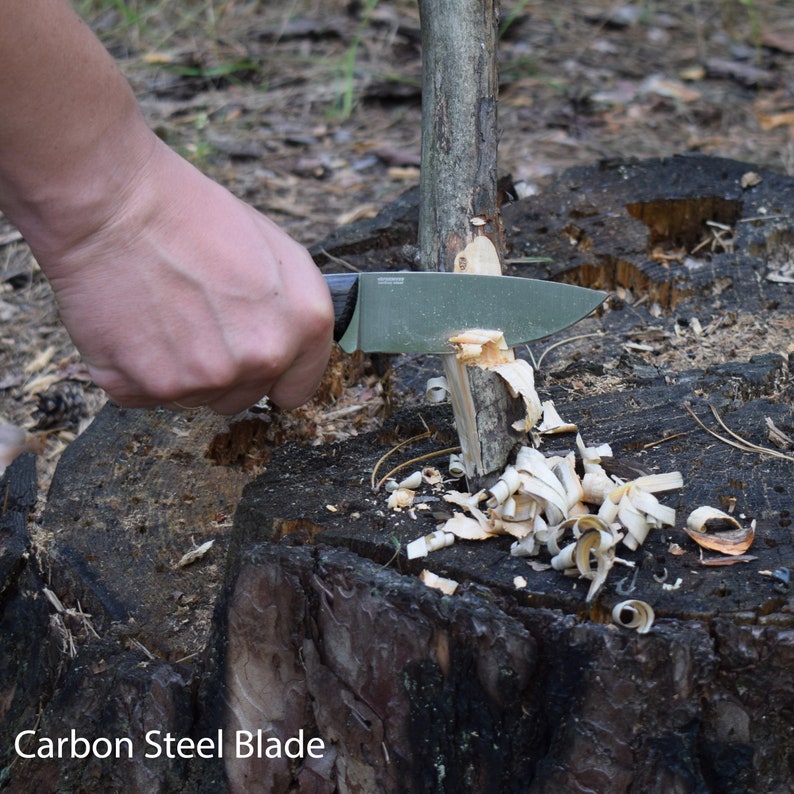 BPS Knives Savage Fixed blade Knife made of Carbon Steel Etsy