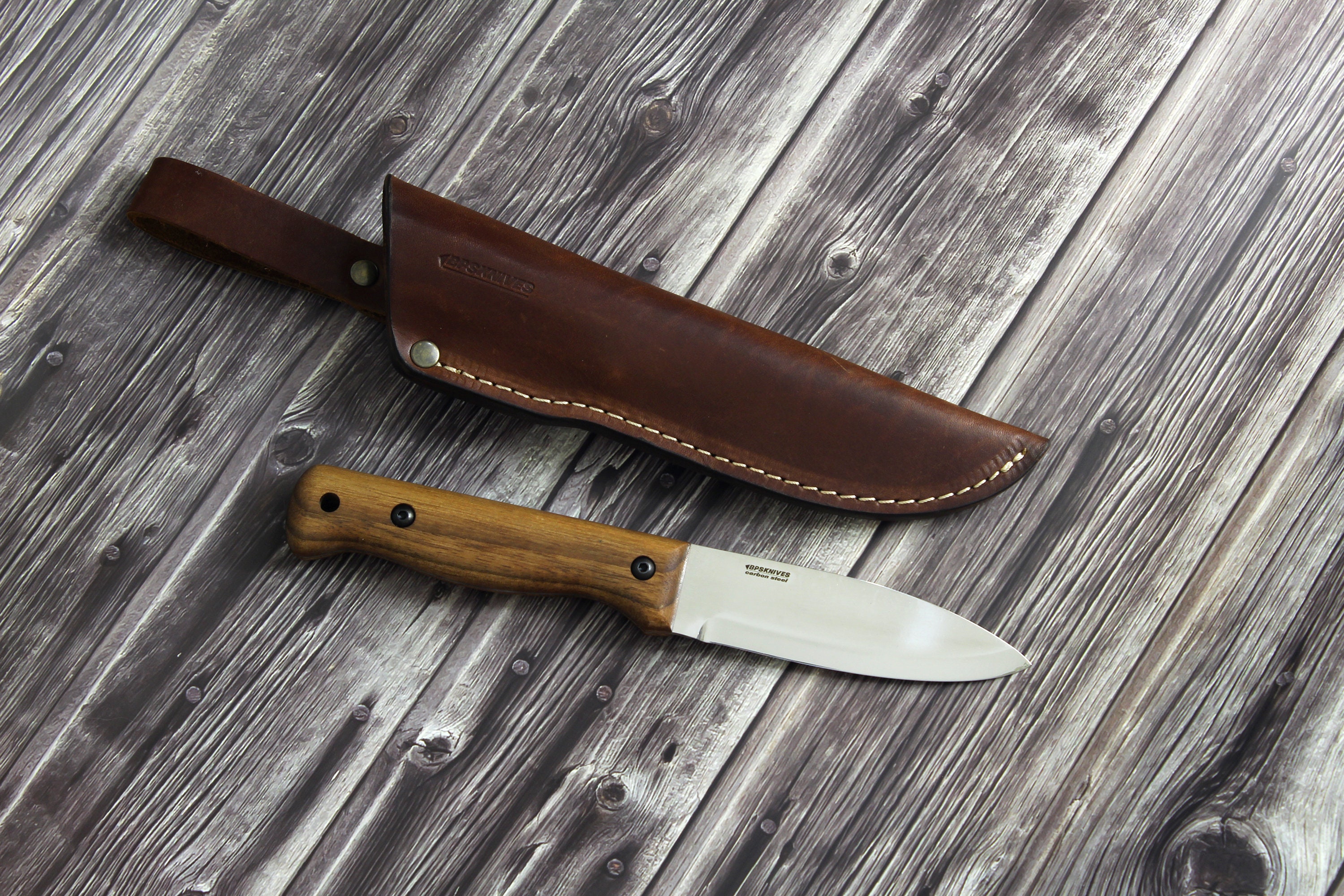 BPS Knives B1CS Bushlore Carbon Steel Full Tang Knife Etsy UK