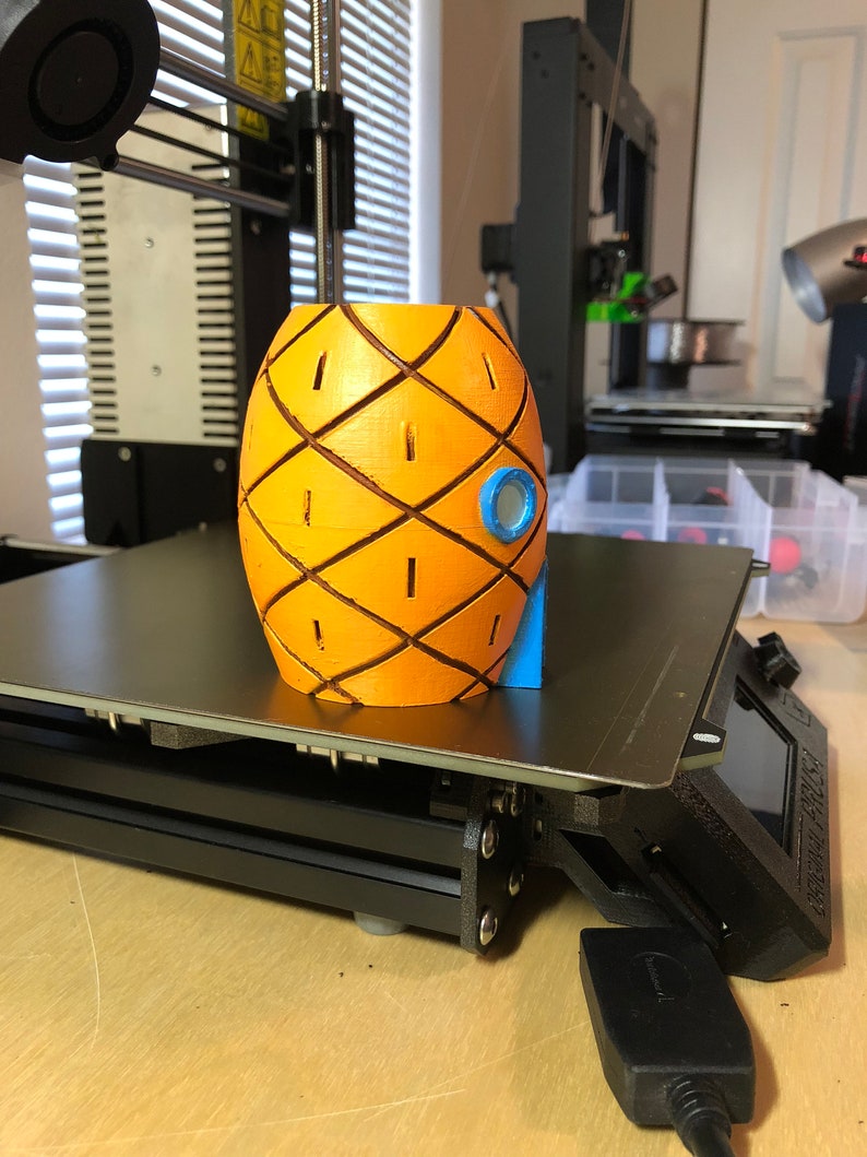 Cartoon Themed Pineapple Planter