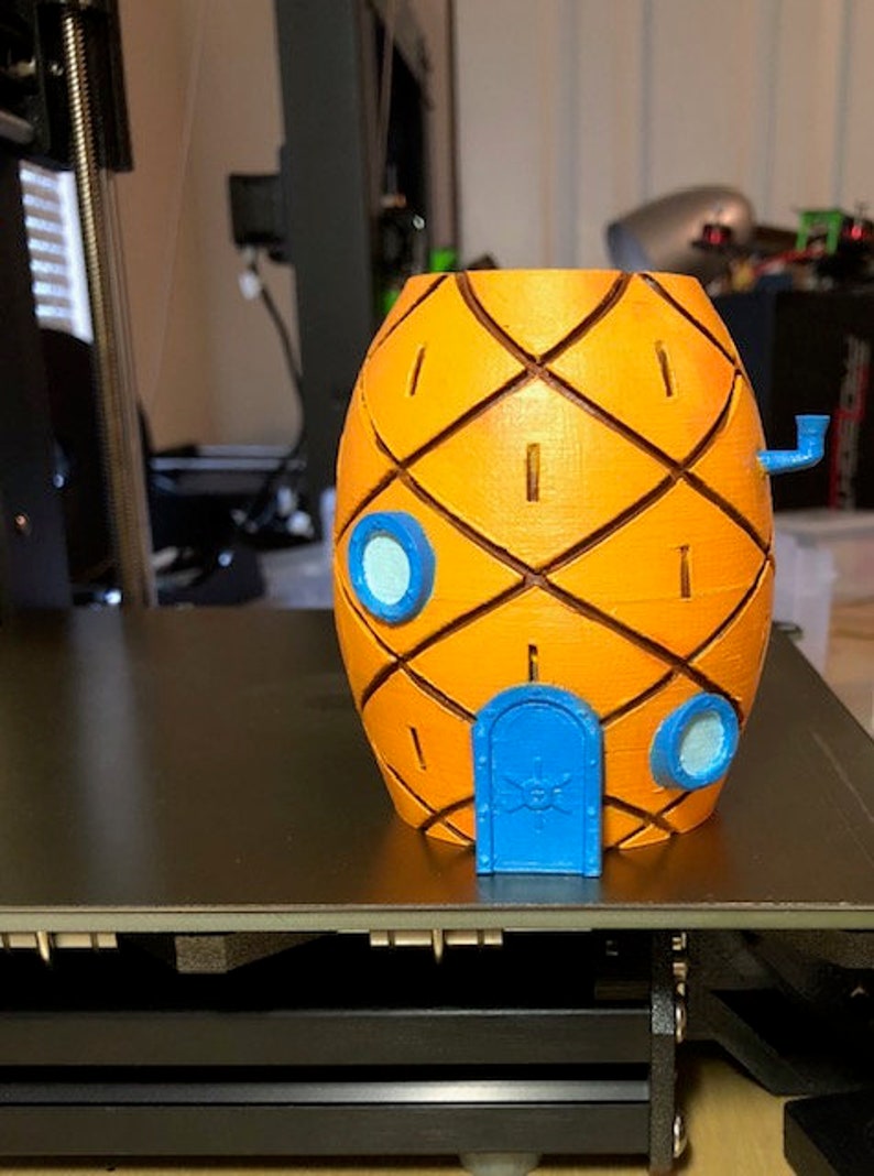 Cartoon Themed Pineapple Planter