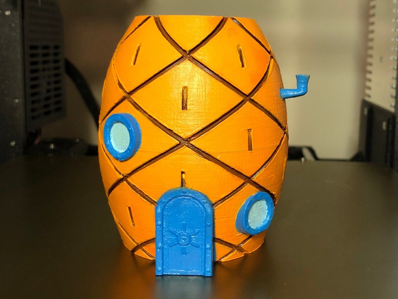 Cartoon Themed Pineapple Planter