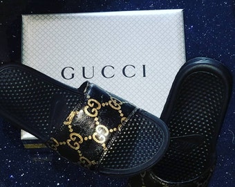 gucci slides custom