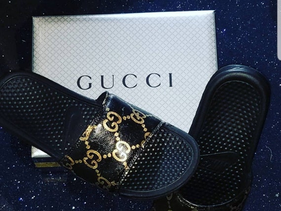 etsy gucci flip flops